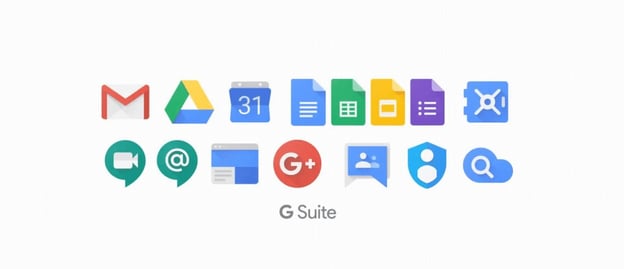G Suite icons